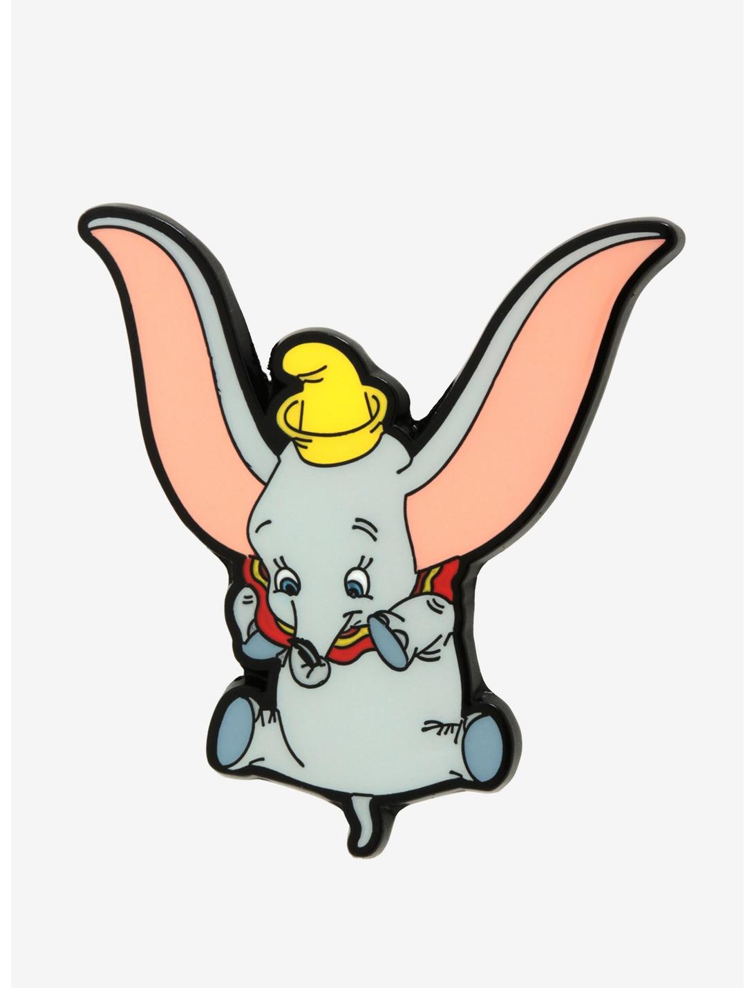 Disney Dumbo Flying Down Enamel Pin - BoxLunch Exclusive, , hi-res