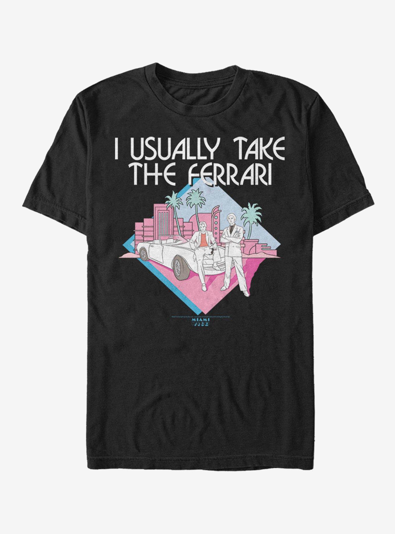 Miami Vice Take the Ferrari T-Shirt, , hi-res