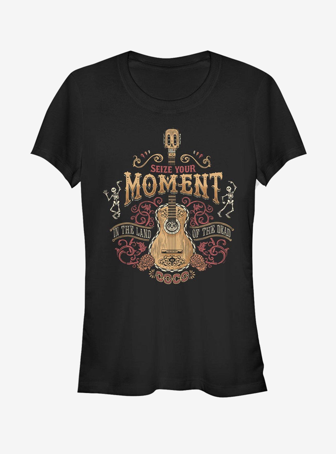 Disney Pixar Coco Seize Your Moment Girls T-Shirt, BLACK, hi-res