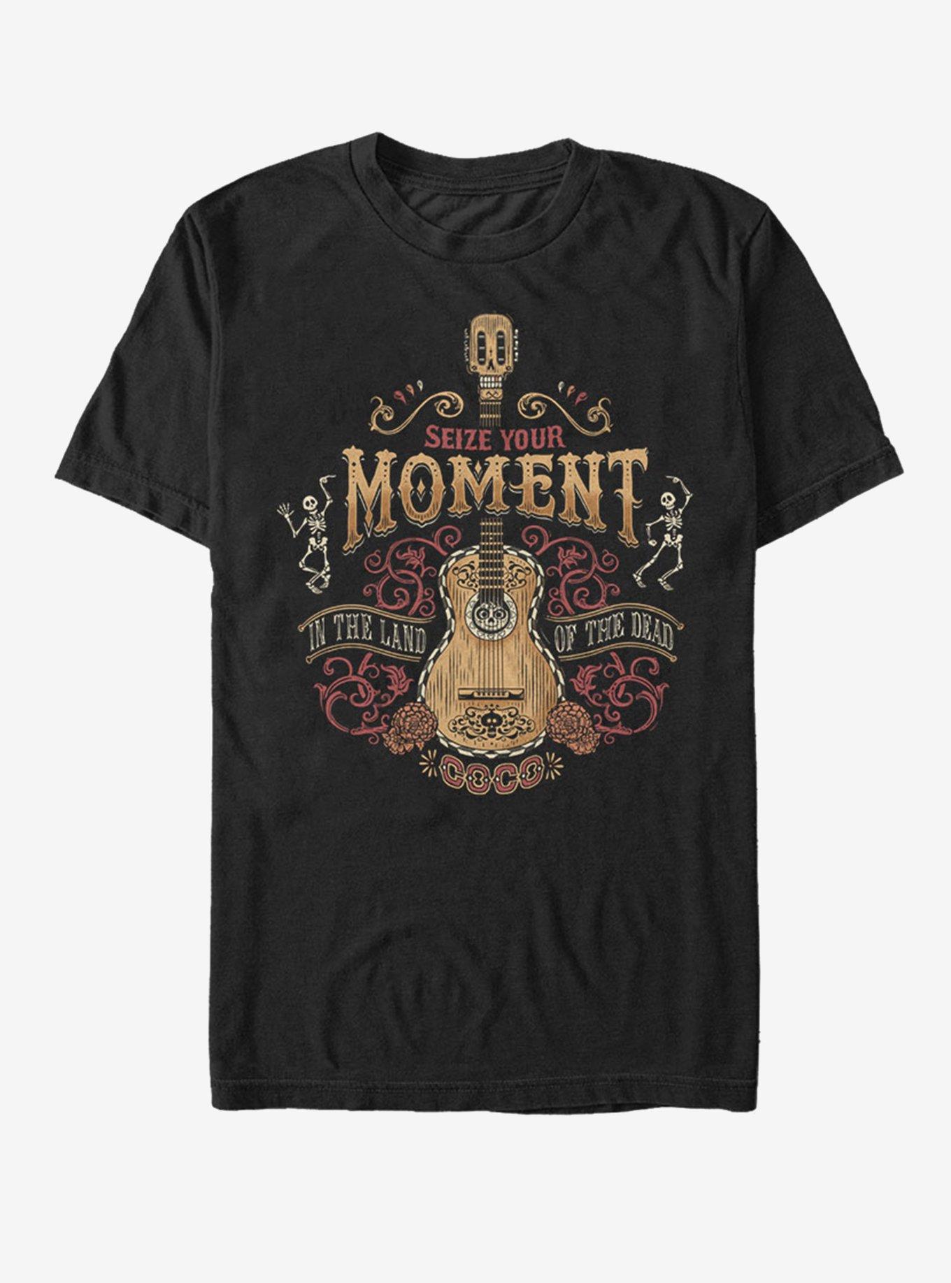 Disney Pixar Coco Seize Your Moment T-Shirt, BLACK, hi-res