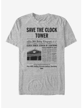 Back to the Future Clock Tower T-Shirt, , hi-res