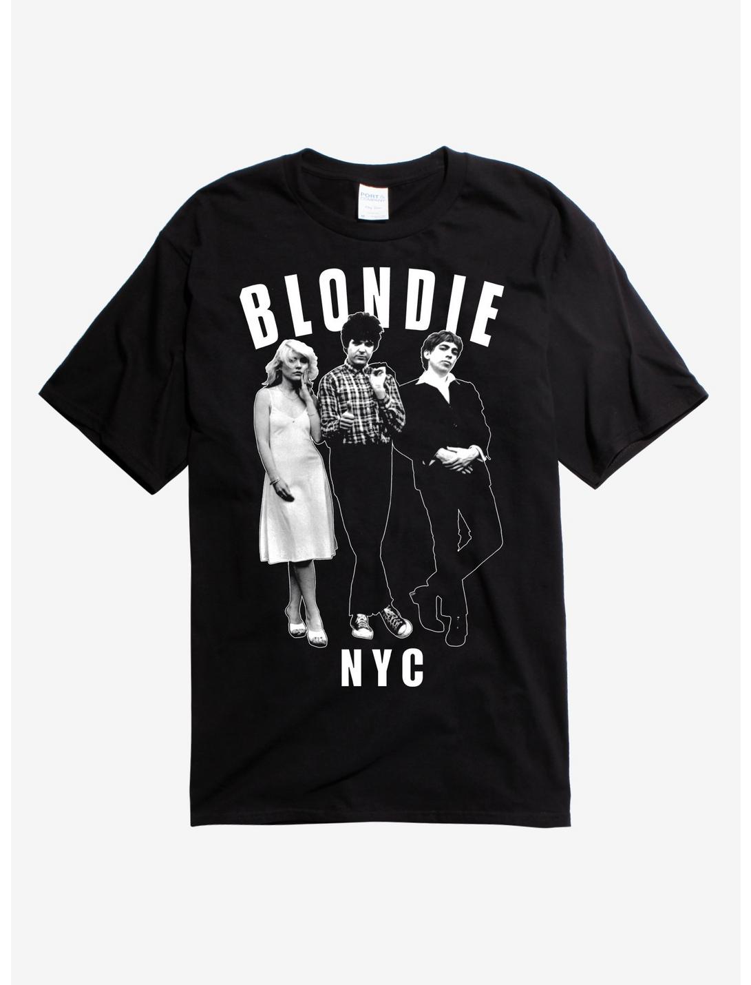 Blondie Against The Wall T-Shirt, BLACK, hi-res