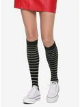 Black & White Striped Knee-High Socks, , hi-res