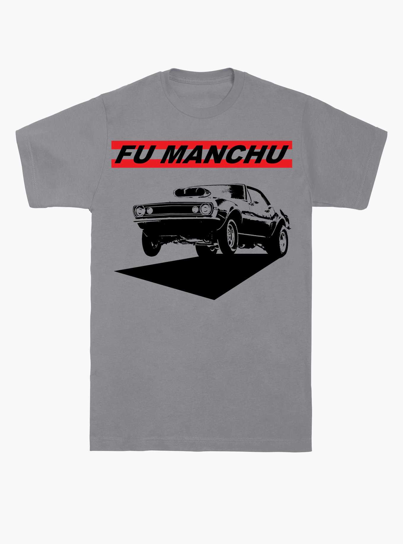 Fu Manchu Muscles T-Shirt, , hi-res