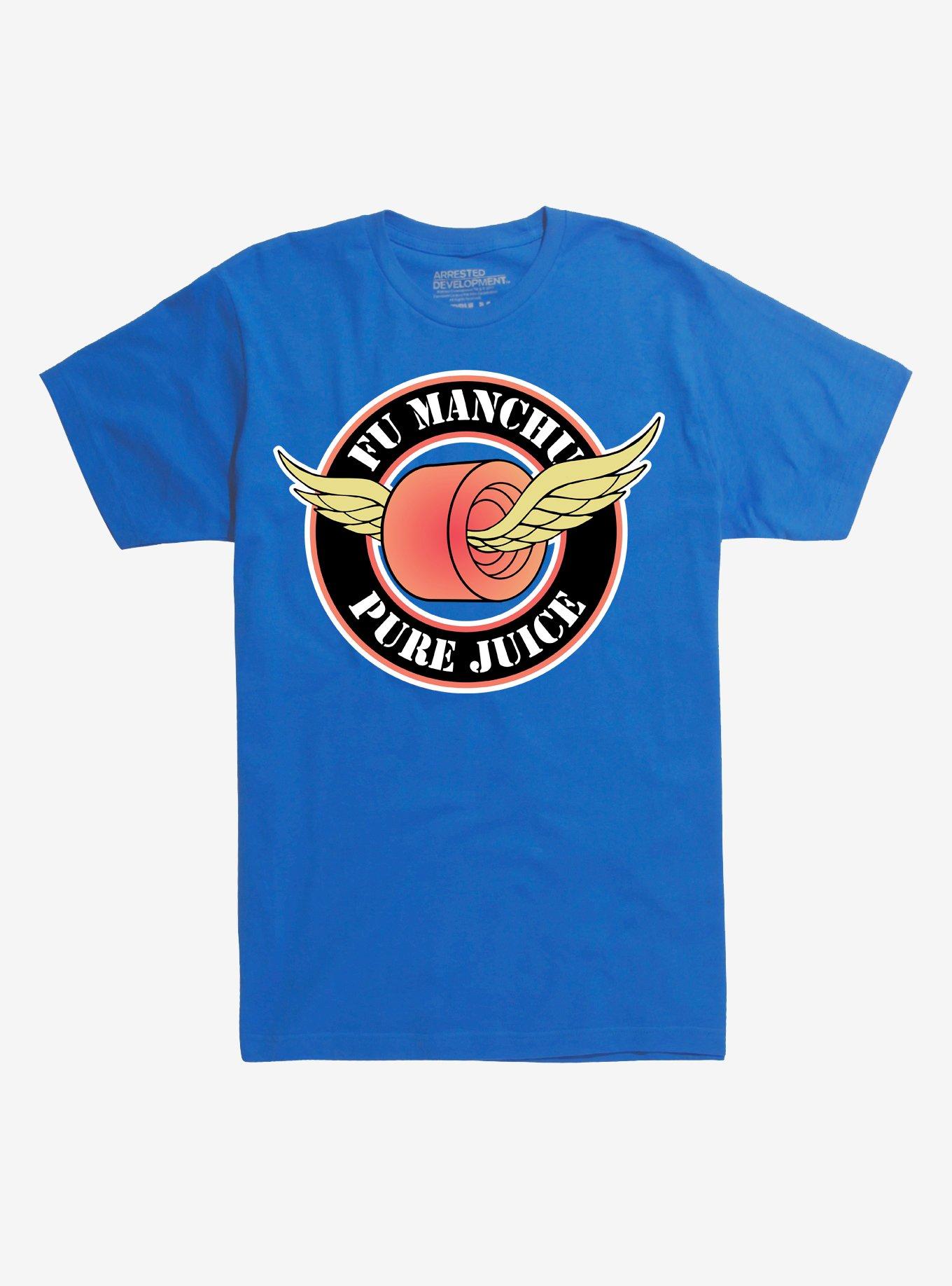 Fu Manchu Pure Juice T-Shirt, ROYAL BLUE, hi-res