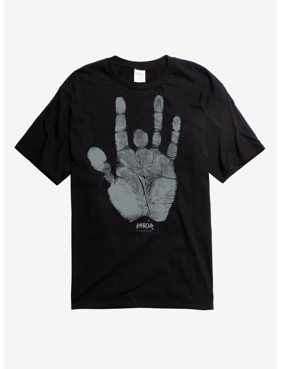 Jerry Garcia Hand T-Shirt, BLACK, hi-res