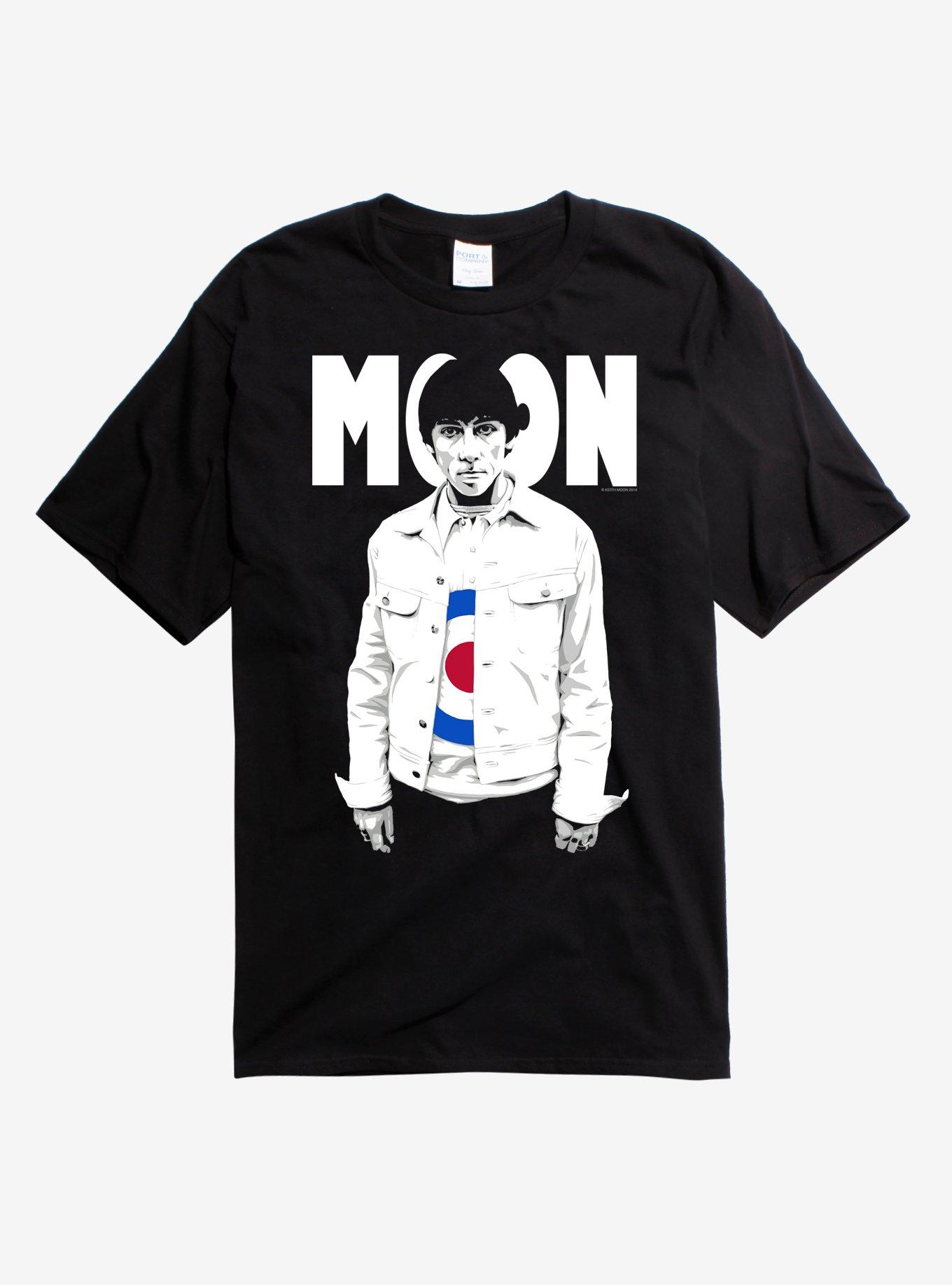Keith Moon Elvis For Everyone T-Shirt, BLACK, hi-res