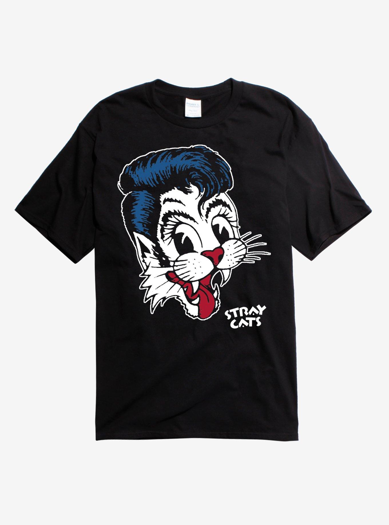 Stray cats shop tee shirts