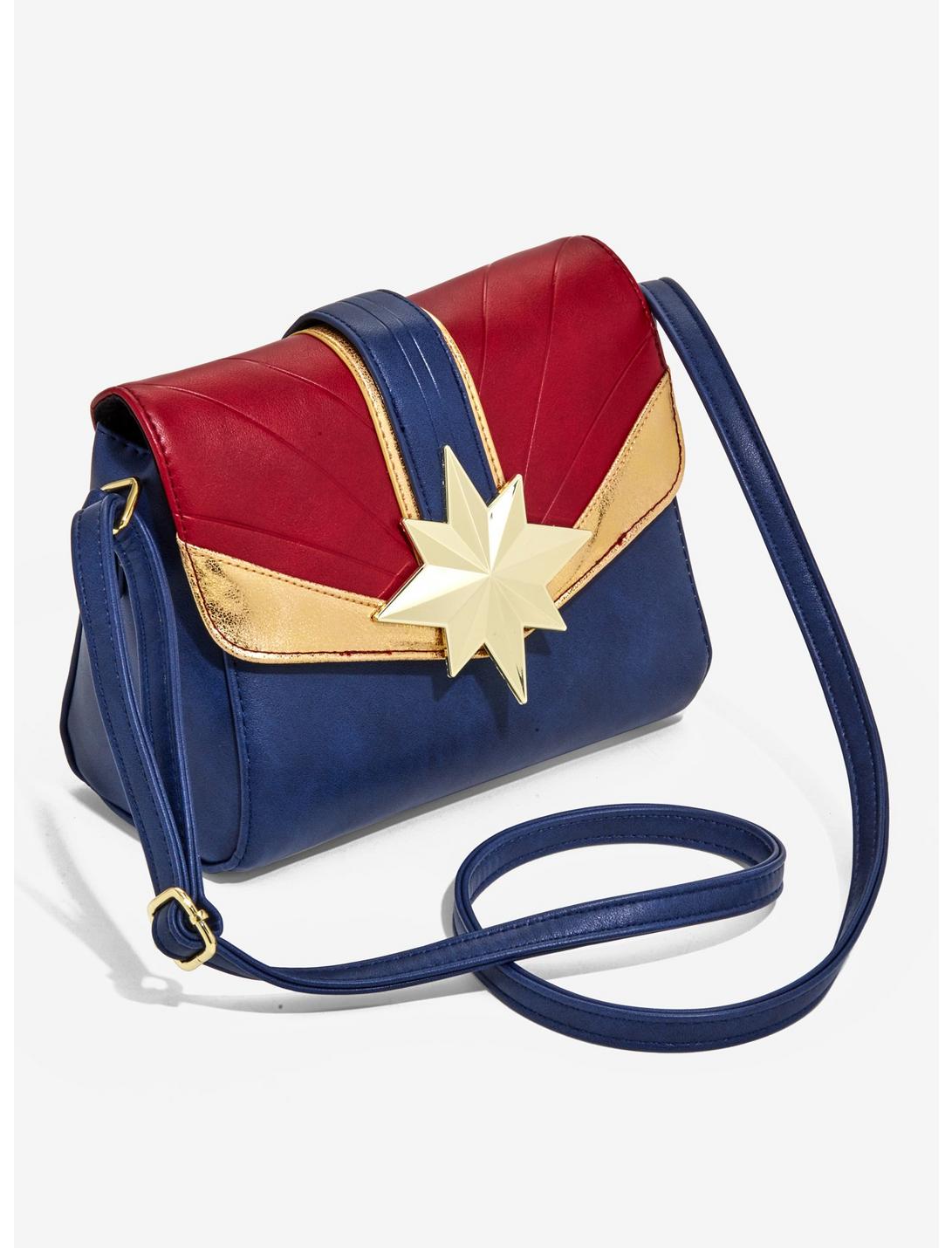 Marvel Captain Marvel Crossbody Bag, , hi-res