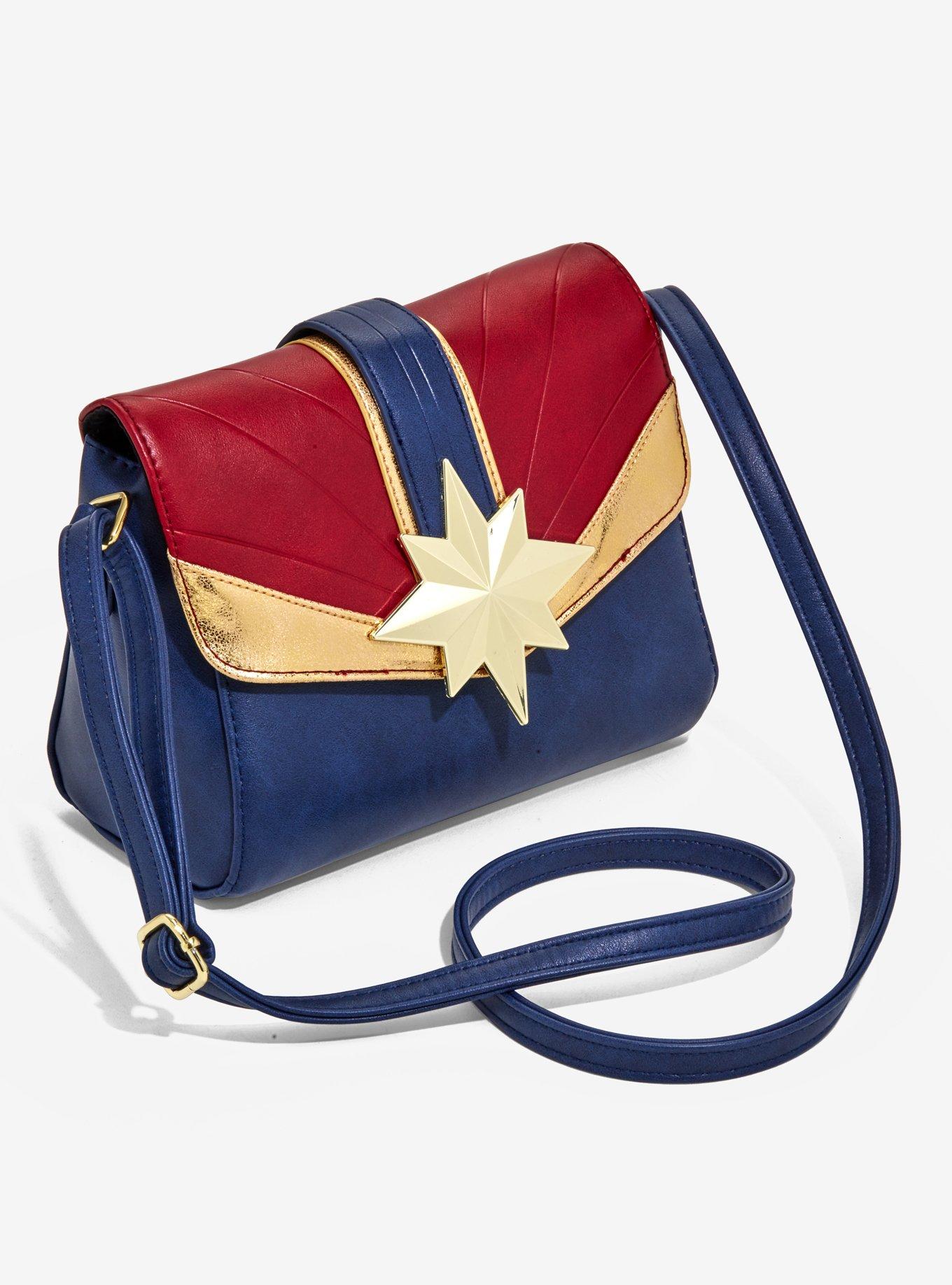 Marvel Captain Marvel Crossbody Bag, , hi-res