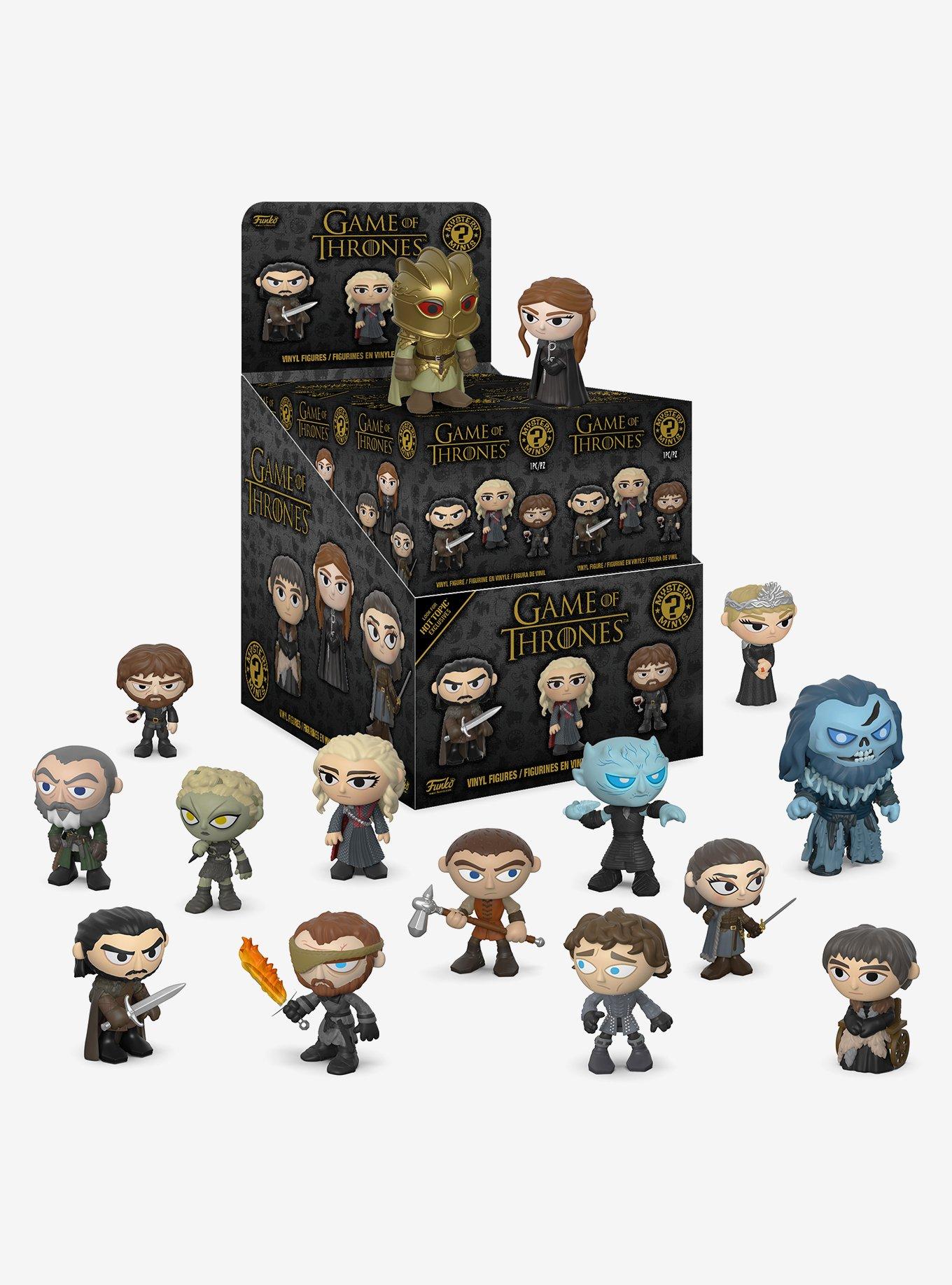 Funko Game Of Thrones Mystery Mini Blind Box Vinyl Figure Hot Topic Exclusive Variants, , hi-res