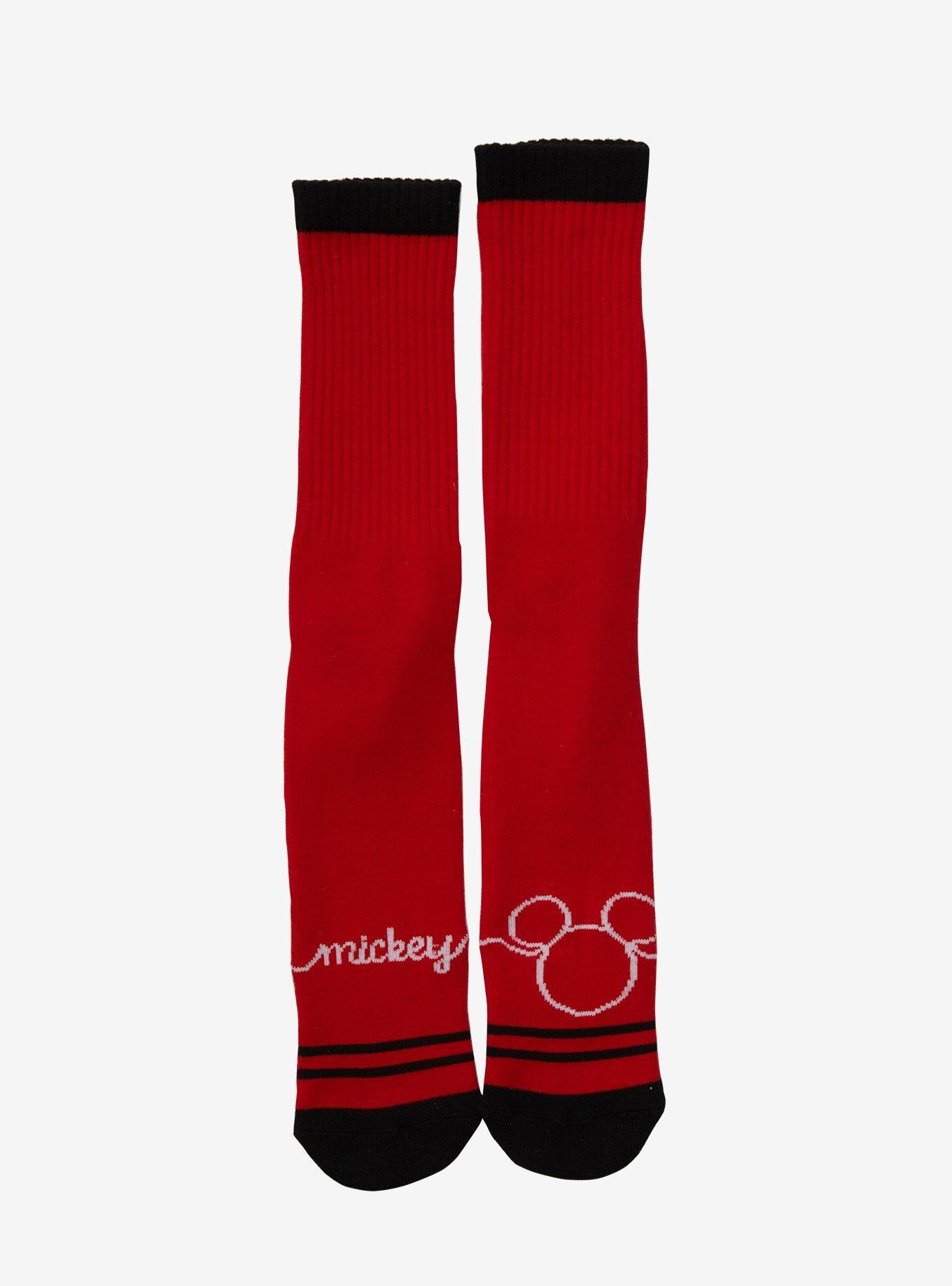 Disney Mickey Mouse Loop Socks - BoxLunch Exclusive, , hi-res