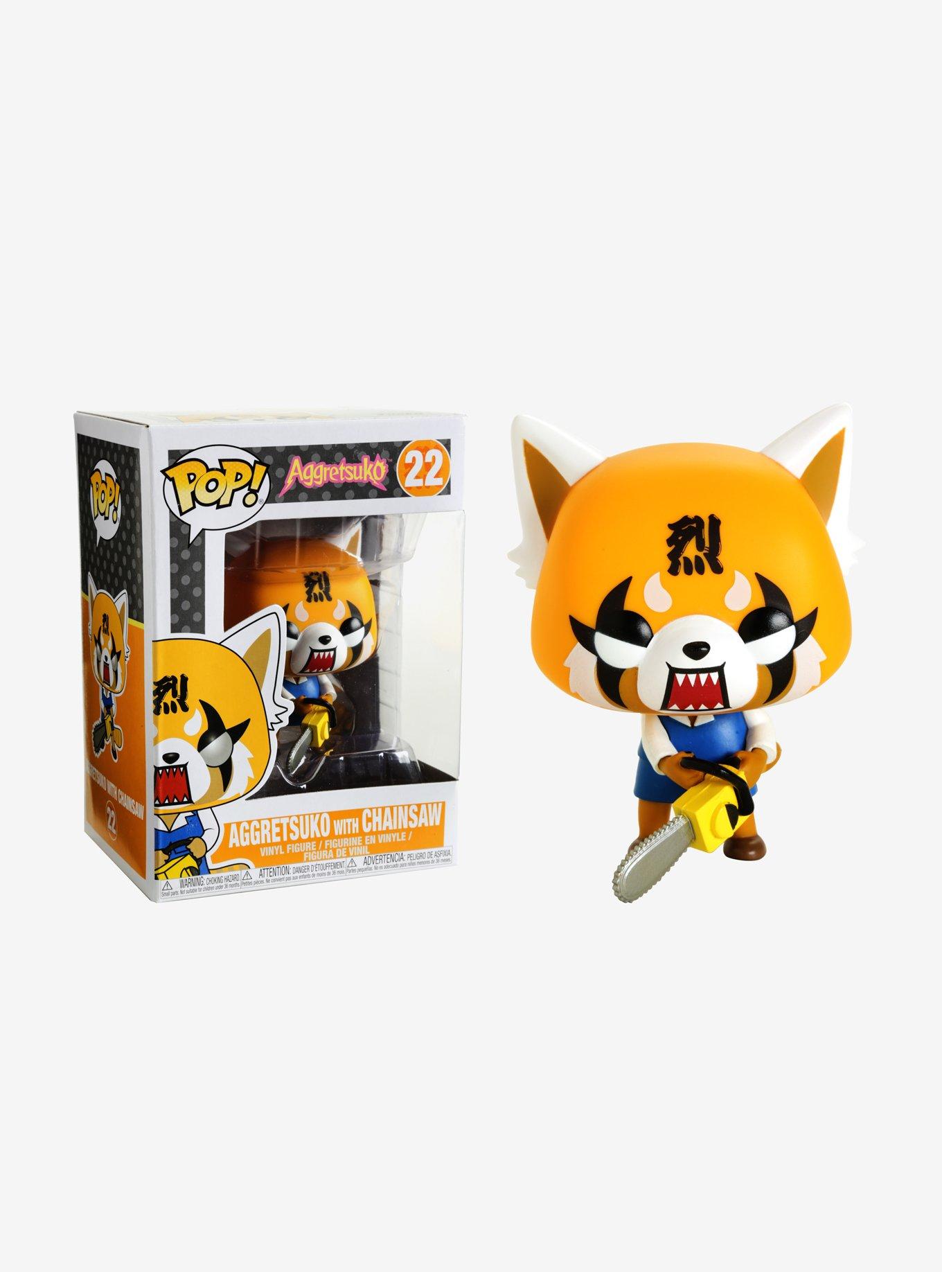 Funko Aggretsuko Pop! Aggretsuko With Chainsaw Vinyl Figure, , hi-res