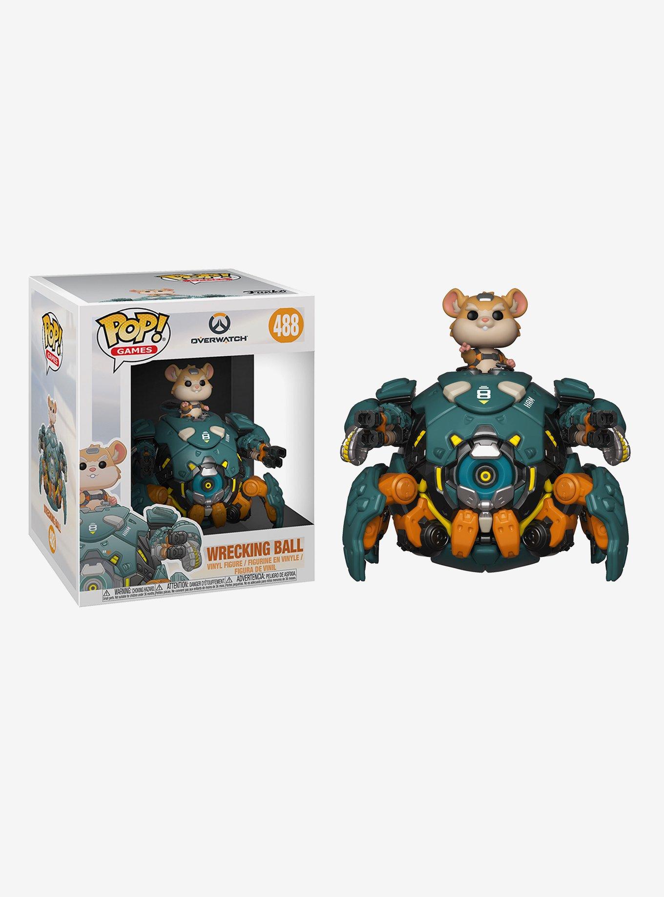 Funko Overwatch Pop! Games Wrecking Ball Vinyl Figure, , hi-res