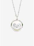 The Nightmare Before Christmas Barrel Moving Mask Sterling Silver Necklace By Rocklove, , hi-res