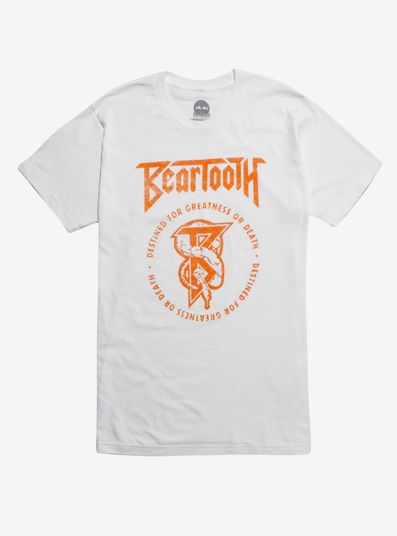 Beartooth Greatness Or Death T-Shirt, WHITE, hi-res