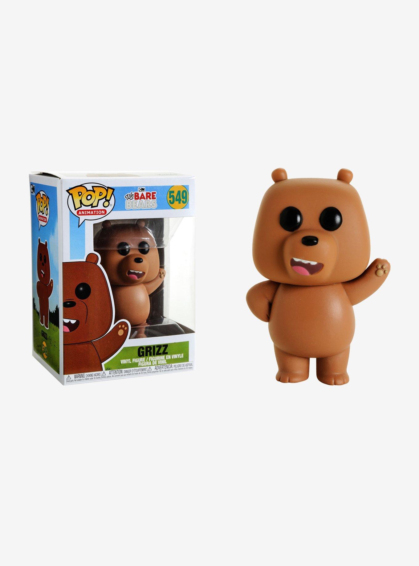 Funko We Bare Bears Pop! Animation Grizz Vinyl Figure, , hi-res