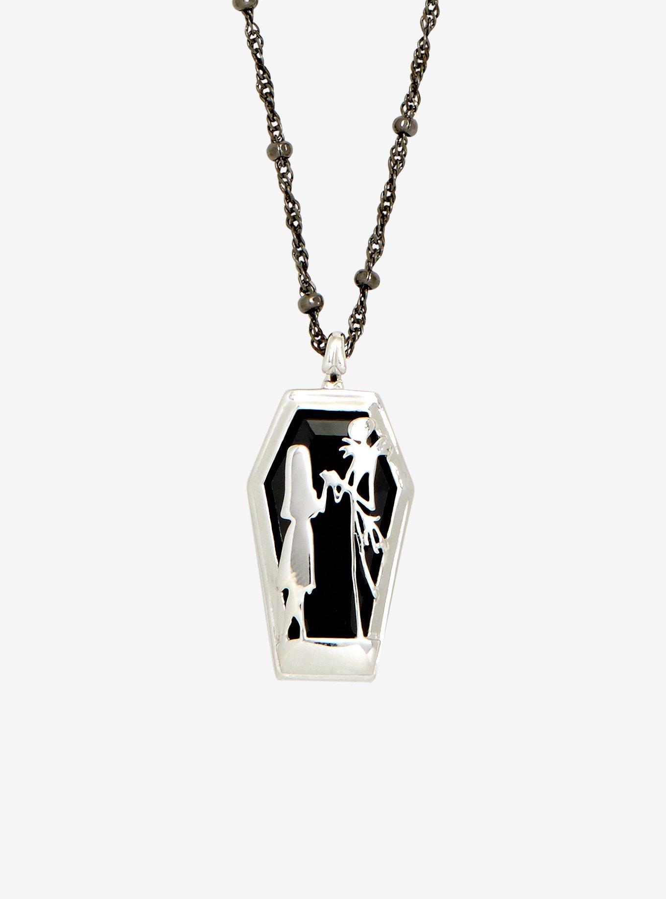 The Nightmare Before Christmas Jack Sally Coffin Sterling Silver