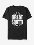 Back to the Future Great Scott T-Shirt, BLACK, hi-res