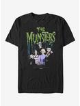 The Munsters Poster T-Shirt, BLACK, hi-res