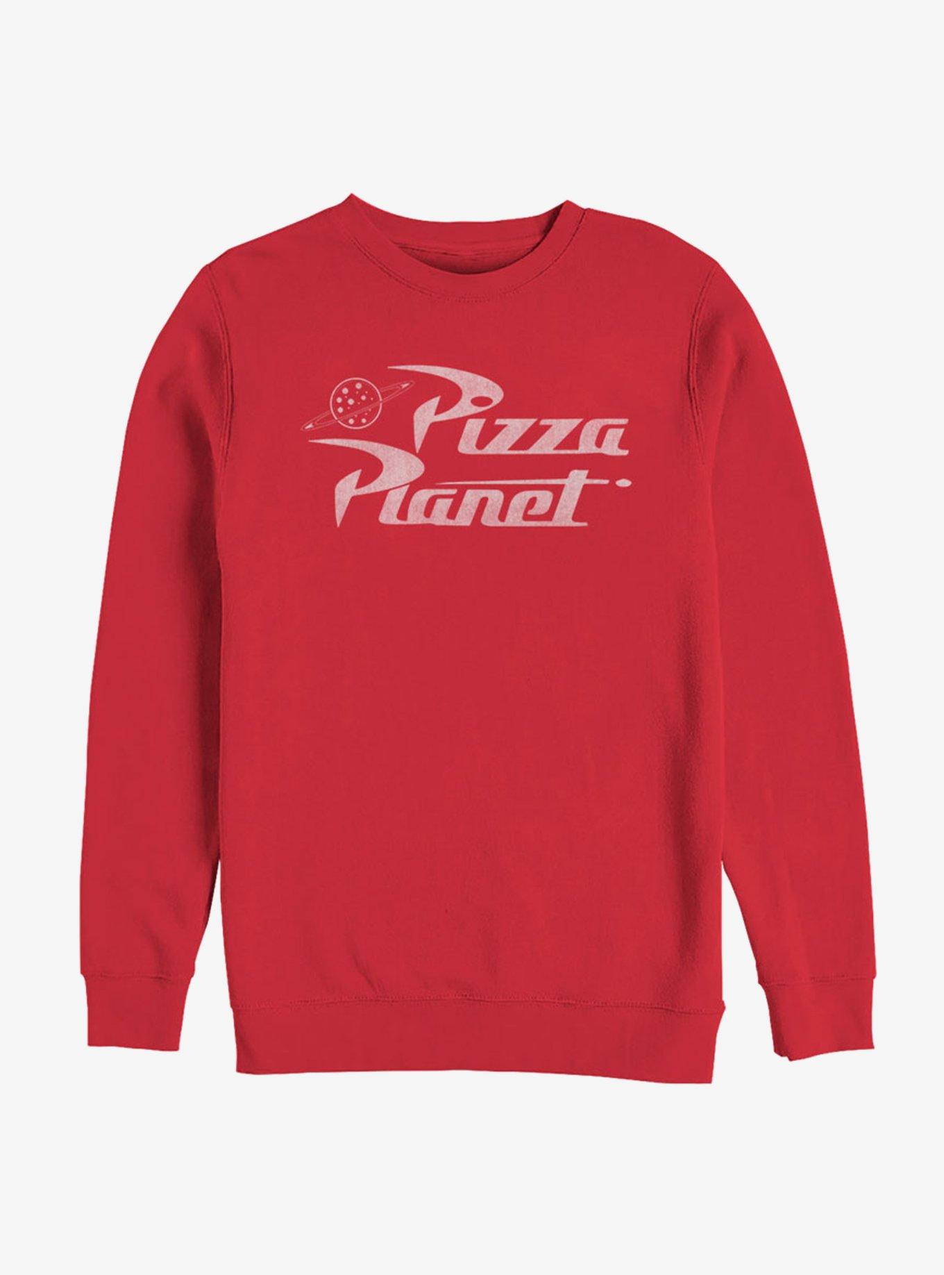 Pizza planet sweatshirt sale