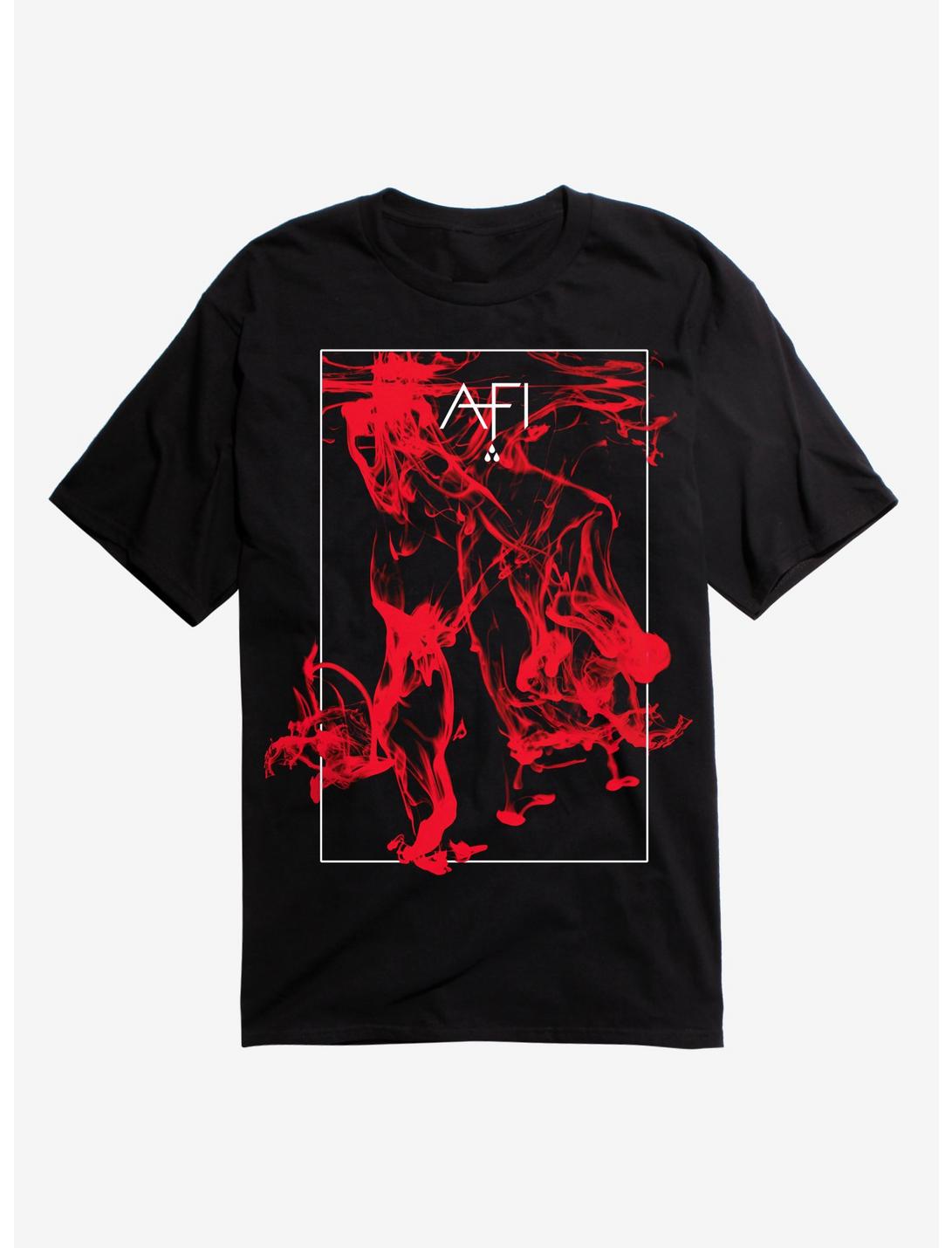 AFI Red Smoke T-Shirt, BLACK, hi-res