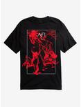 AFI Red Smoke T-Shirt, BLACK, hi-res