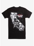 Hollywood Undead California Faces T-Shirt, BLACK, hi-res
