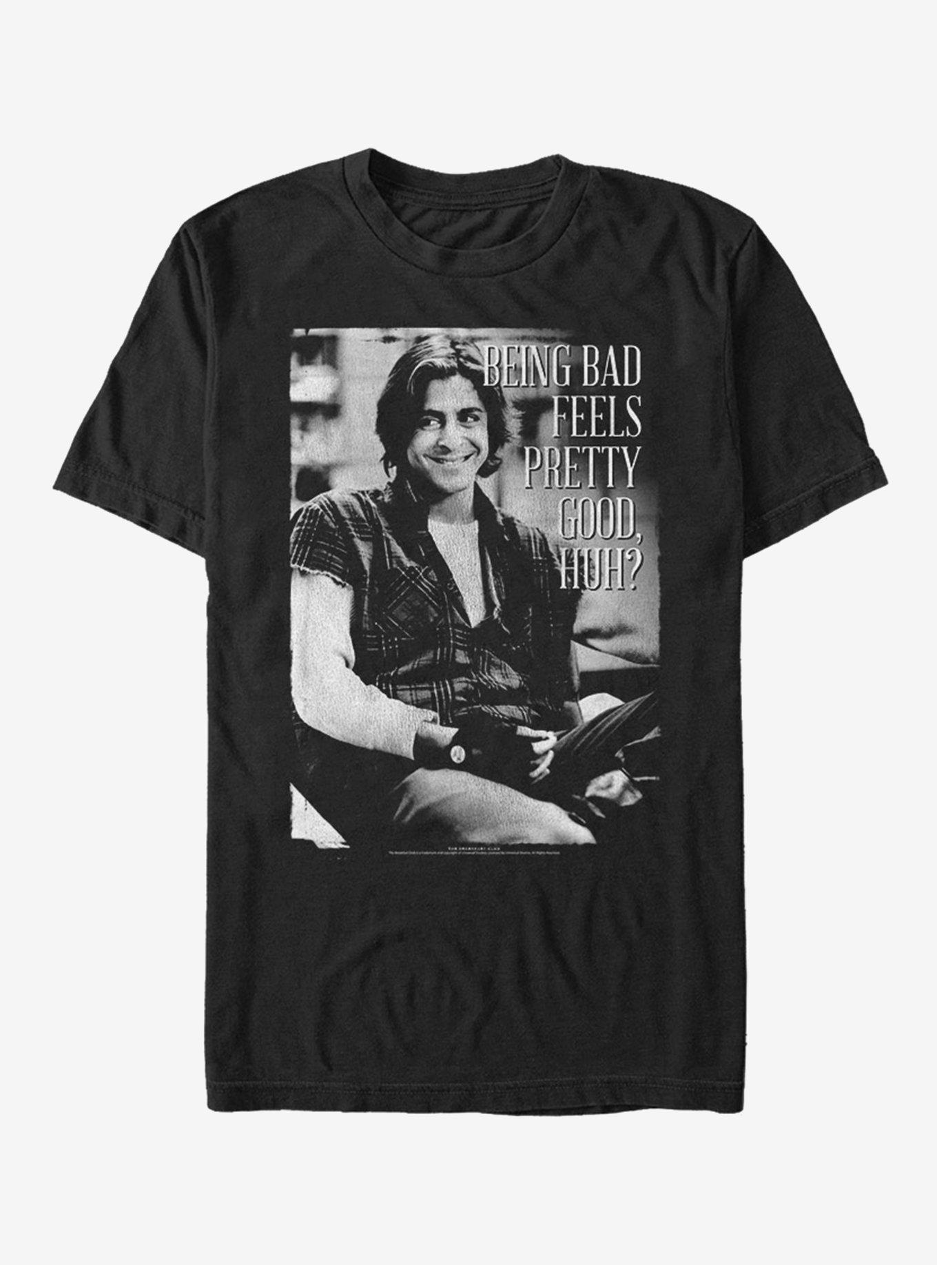 Breakfast Club Being Bad T-Shirt, BLACK, hi-res