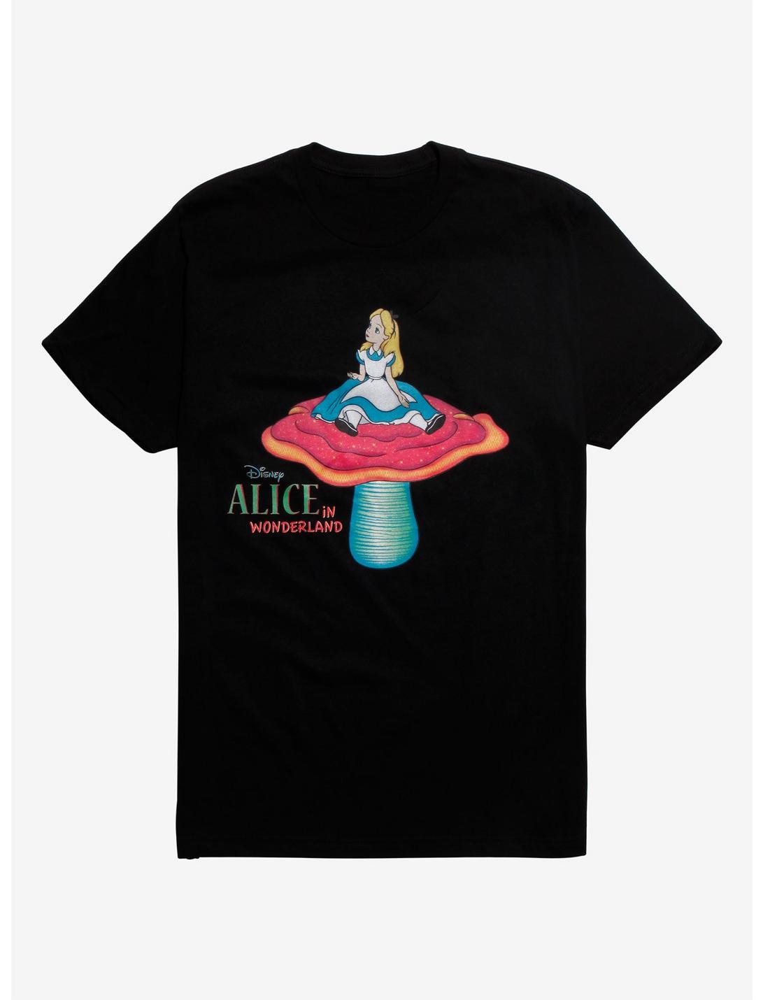Disney Alice In Wonderland Mushroom T-Shirt, MULTI, hi-res