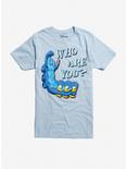 Disney Alice In Wonderland Caterpillar Who Are You T-Shirt Hot Topic Exclusive, LIGHT BLUE, hi-res