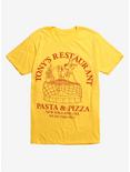 Disney Lady And The Tramp Tony's Restaurant T-Shirt, RED, hi-res