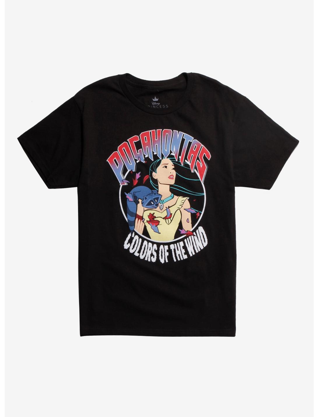 Disney Pocahontas Colors Of The Wind Metal T-Shirt, MULTI, hi-res