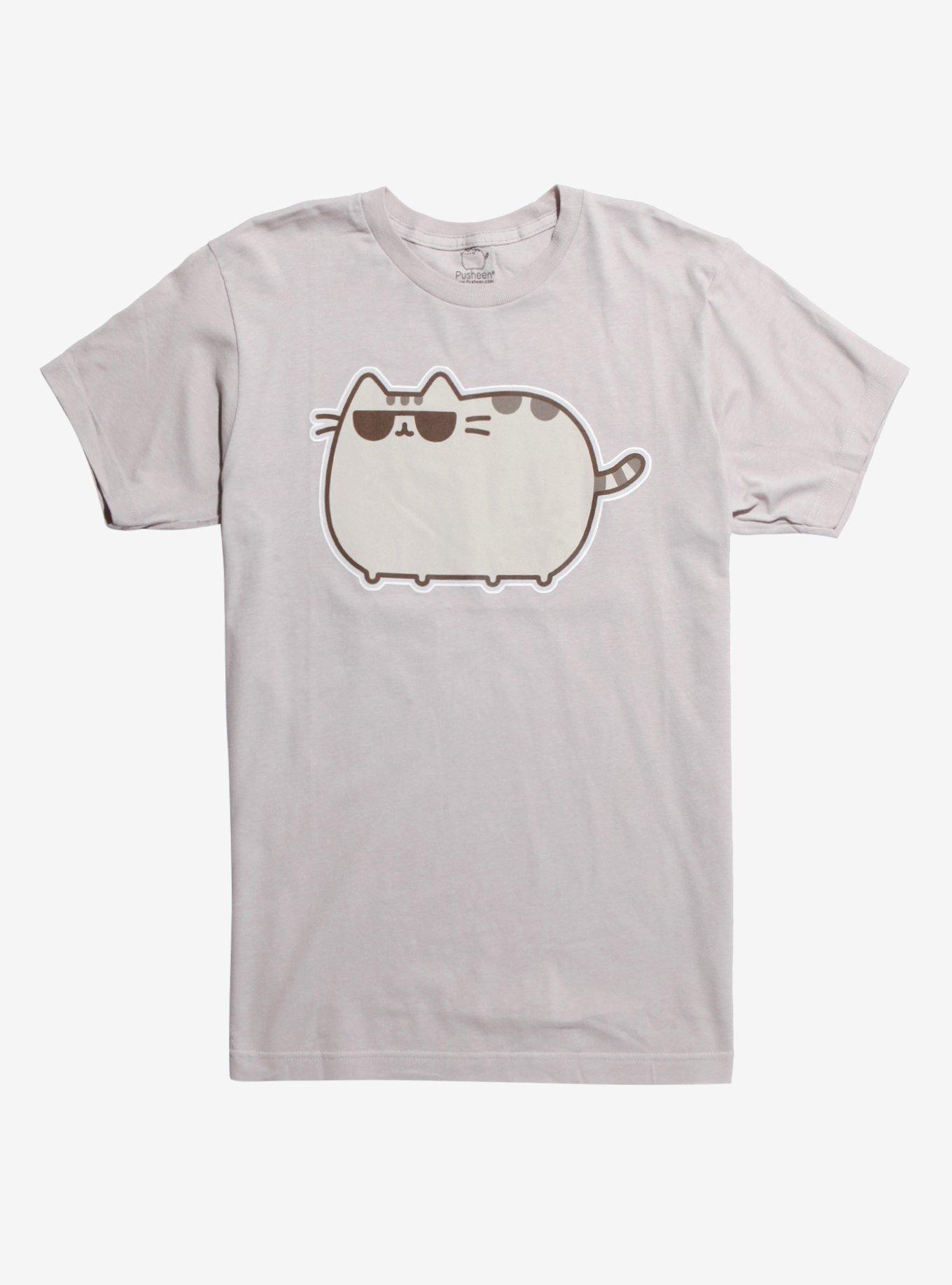 Pusheen Sunglasses T-Shirt, TAN/BEIGE, hi-res