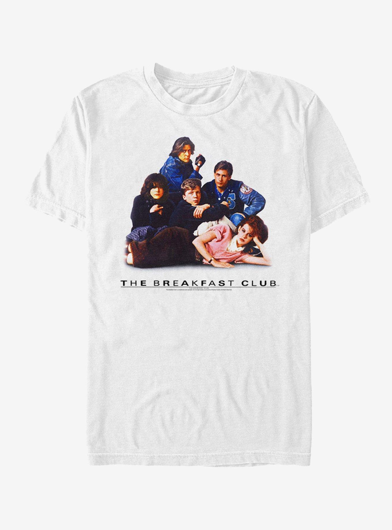Breakfast Club Poster T-Shirt, WHITE, hi-res