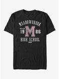 Pretty in Pink Meadowbrook High School T-Shirt, BLACK, hi-res