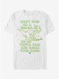 Land Before Time Don't Step on a Crack T-Shirt, WHITE, hi-res