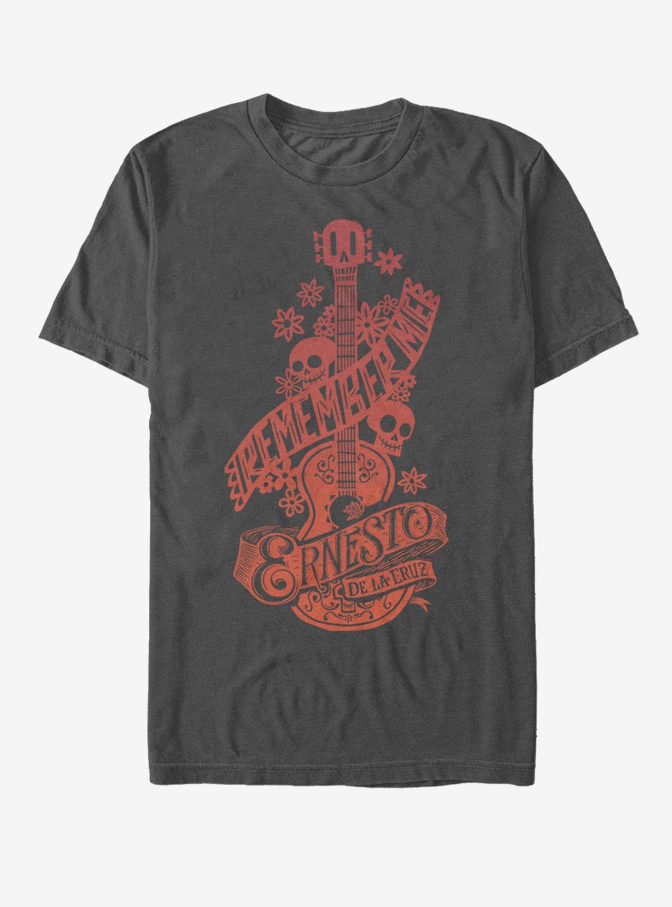 Disney Pixar Coco Remember T-Shirt, CHARCOAL, hi-res