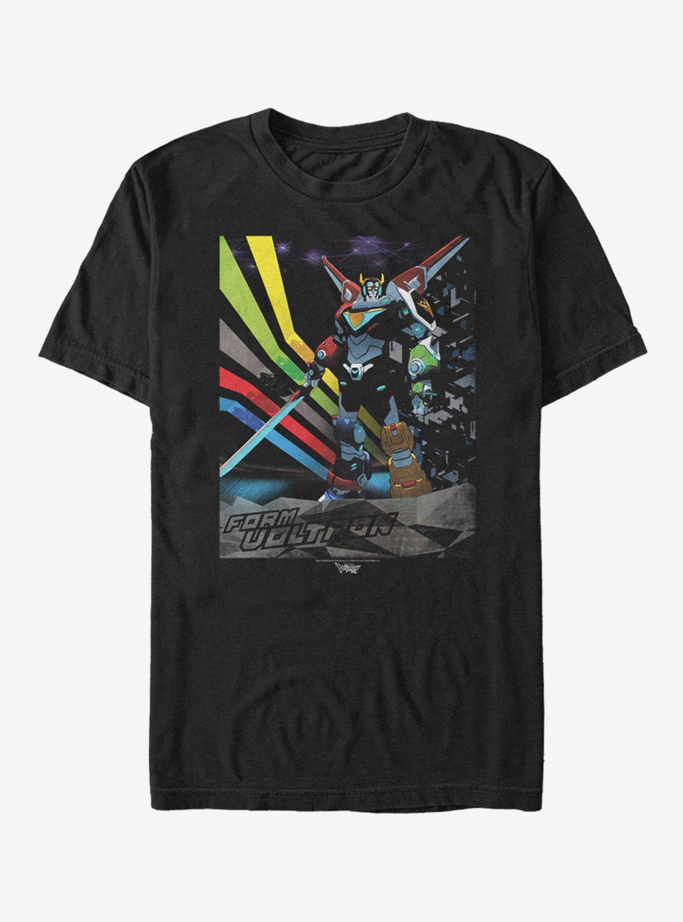 Voltron Poster T-Shirt, , hi-res