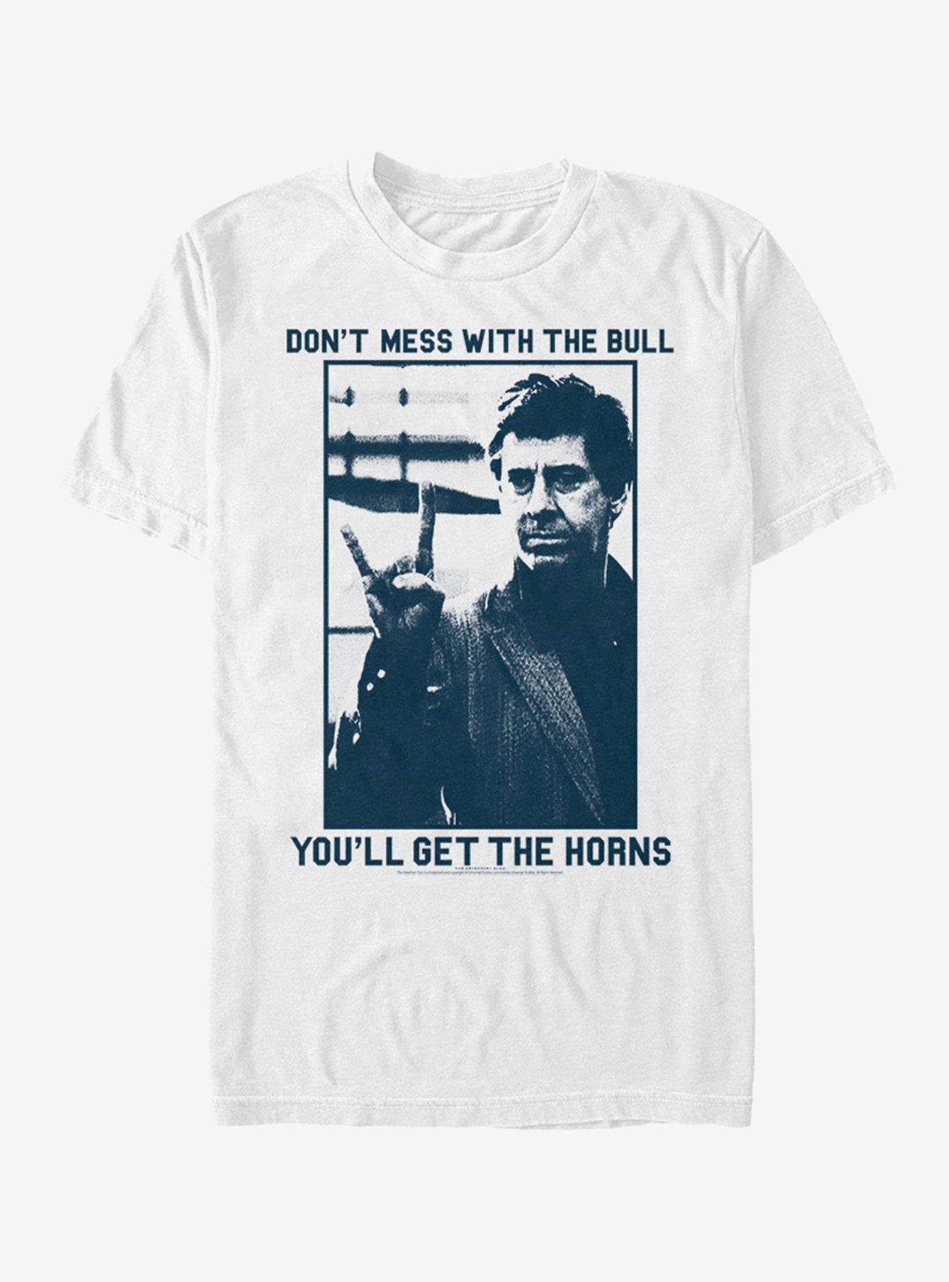 Breakfast Club Get the Horns T-Shirt, WHITE, hi-res