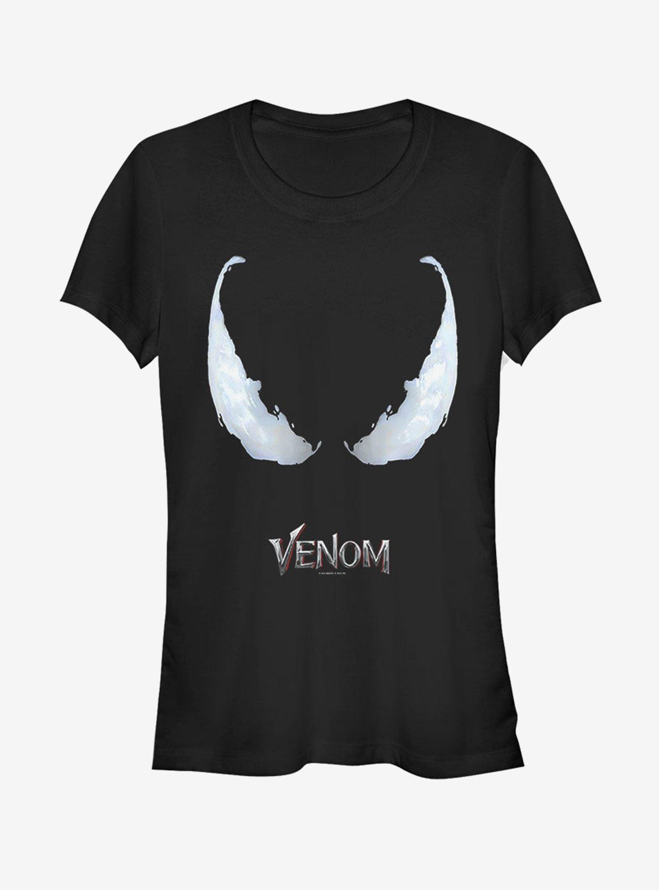 Marvel Venom Eyes Girls T-Shirt, BLACK, hi-res