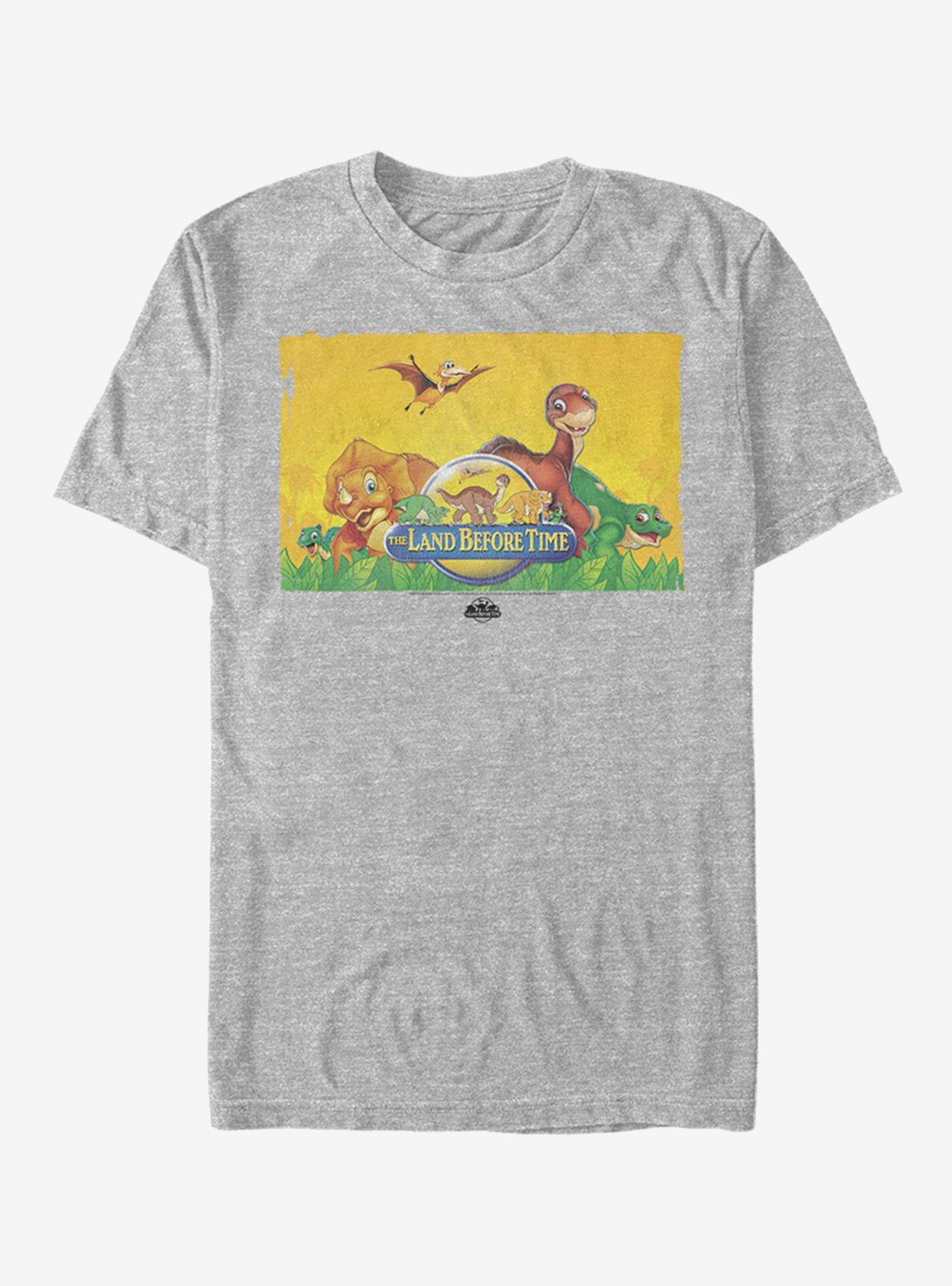 Land Before Time Poster T-Shirt, ATH HTR, hi-res