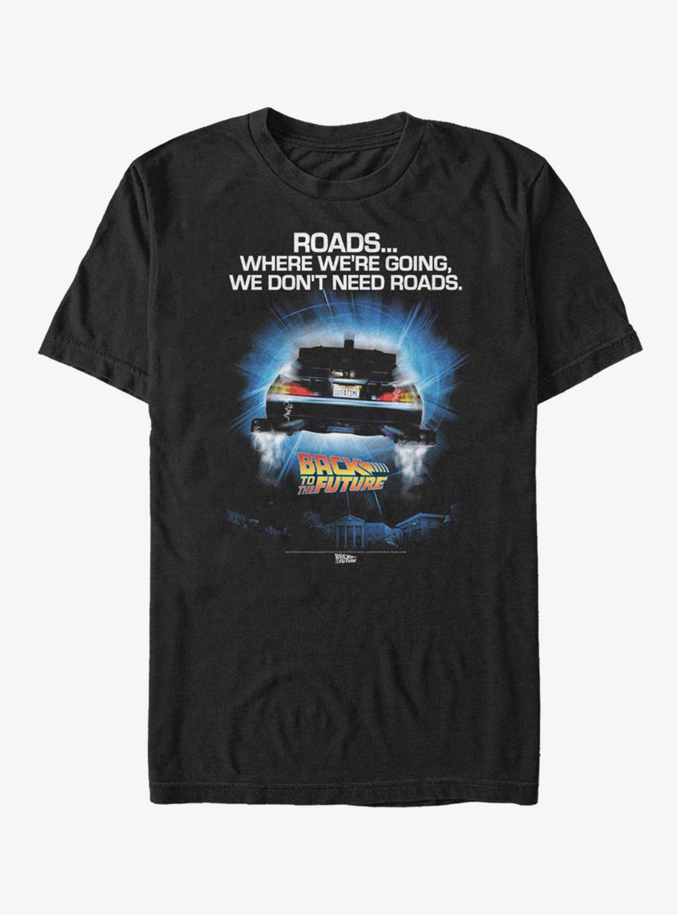 Back to the Future Roads T-Shirt, , hi-res