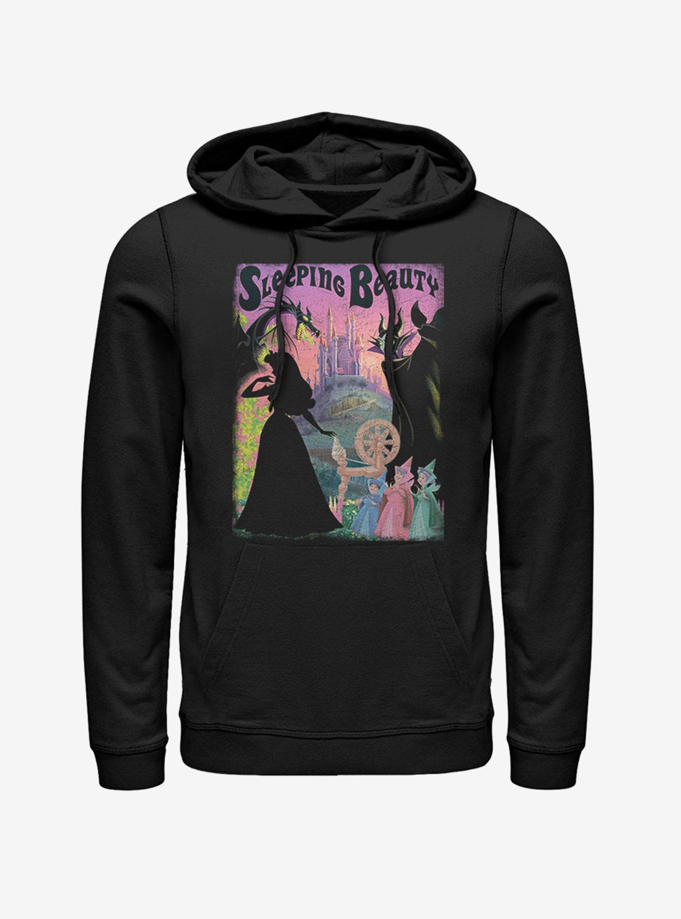 Disney Sleeping Beauty Poster Hoodie, BLACK, hi-res