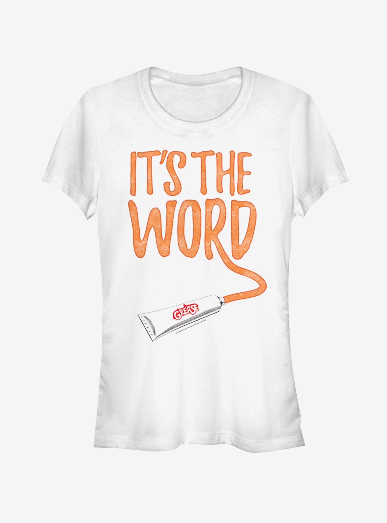 Grease It's the Word Girls T-Shirt