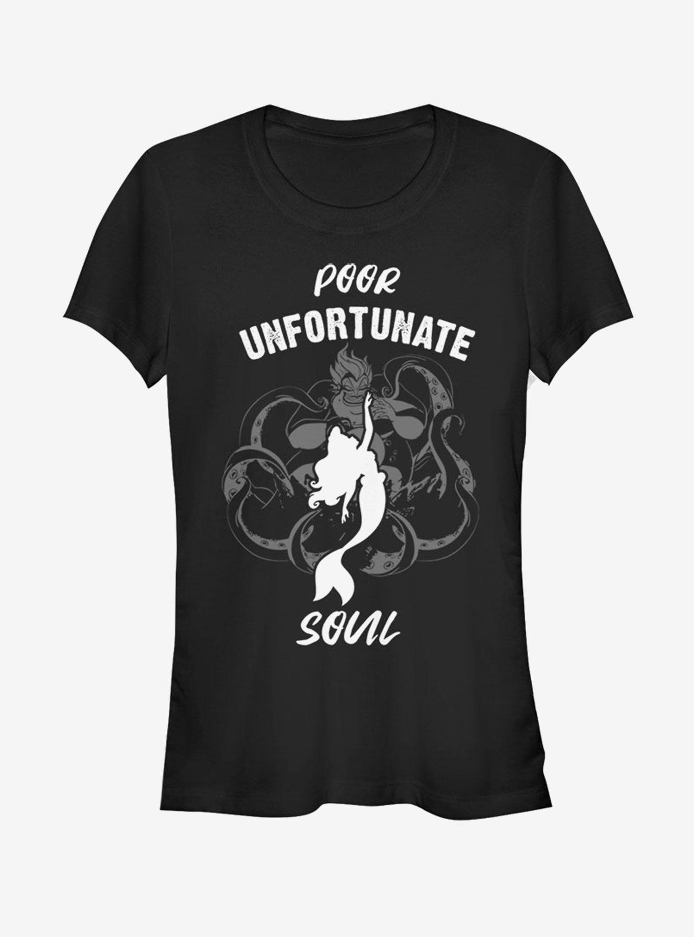 Disney The Little Mermaid Poor Unfortunate Soul Girls T-Shirt