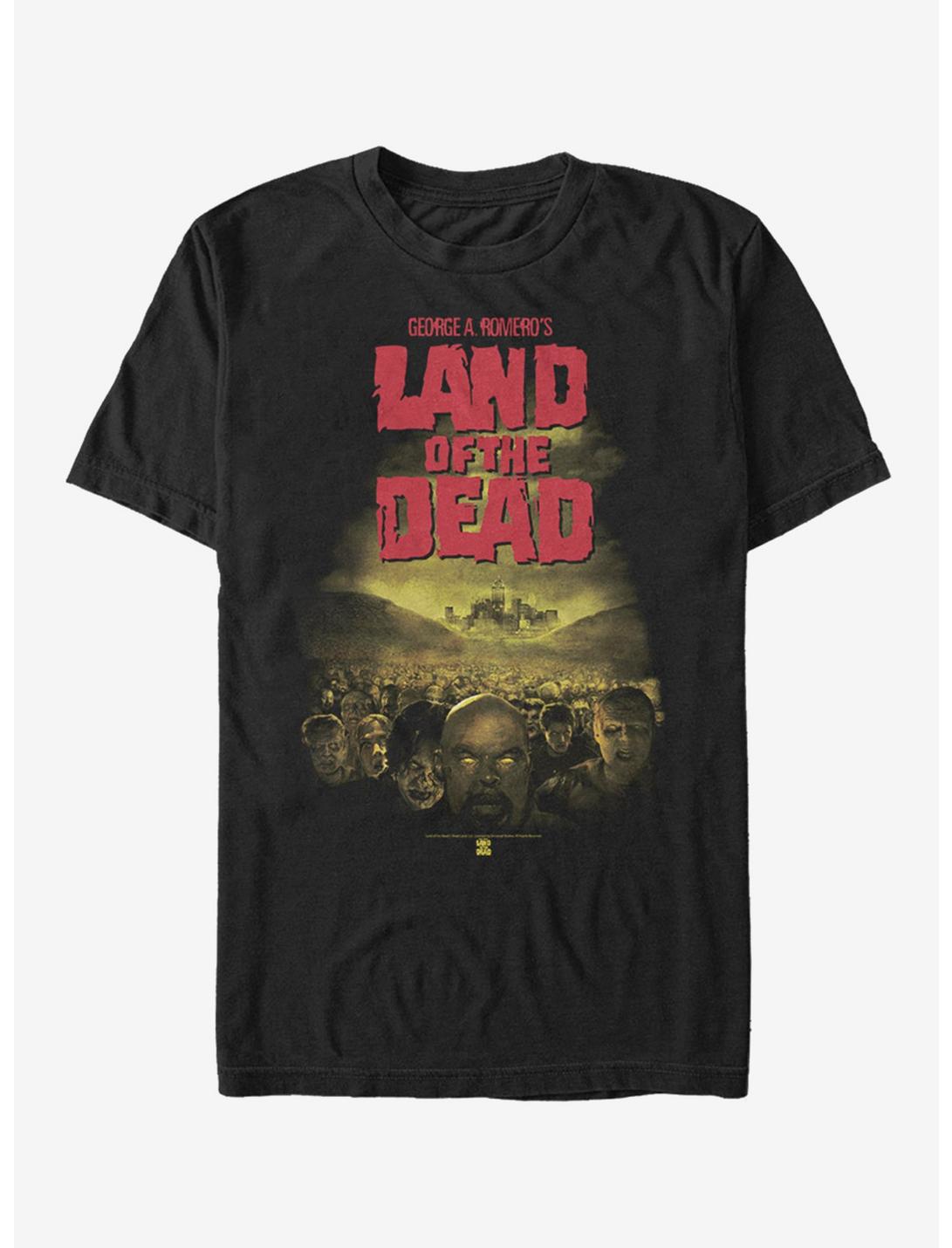 Land of the Dead Poster T-Shirt, BLACK, hi-res
