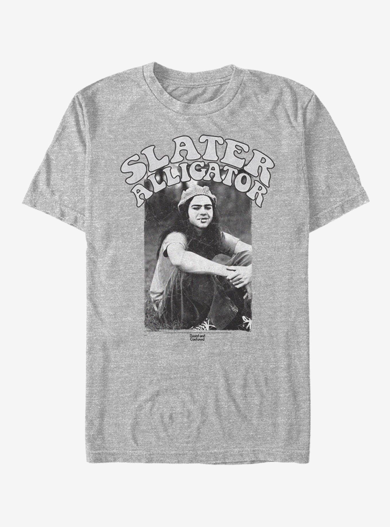 Dazed and Confused Slater Alligator T-Shirt, ATH HTR, hi-res