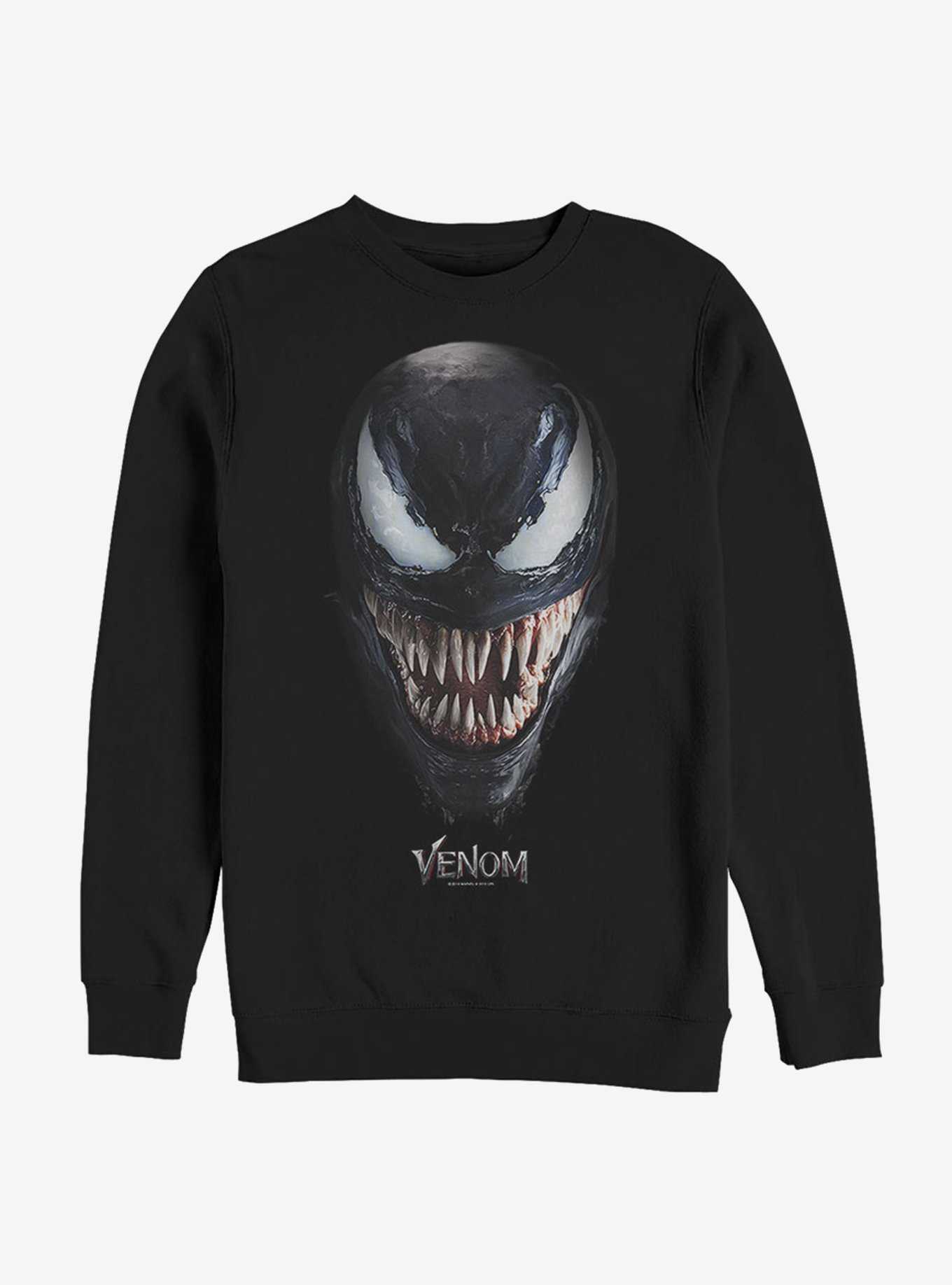 Marvel Big Face Venom Sweatshirt, , hi-res