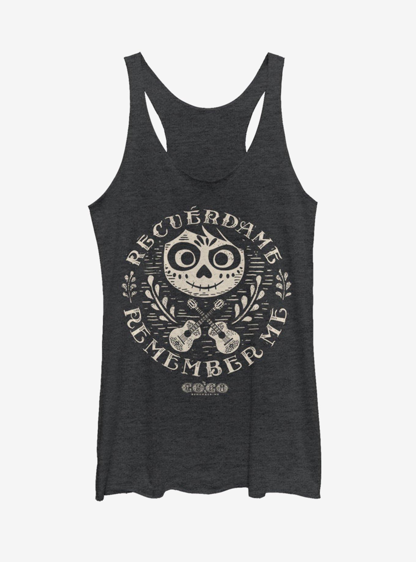 Disney Pixar Coco Circle Remember Girls Tank Top, , hi-res